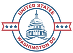 US Capitol Building Washington DC Sticker