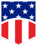 US Flag Shield Symbol Sticker
