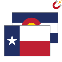 Magnets - US State Flags