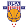 USA Basketball Logo Sticker