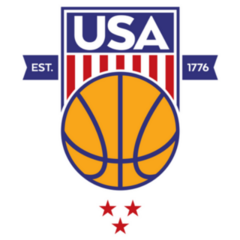 USA Basketball Logo Sticker