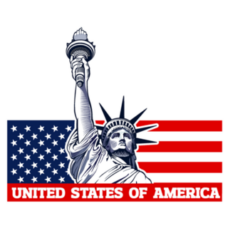 USA Statue Of Liberty New York Sticker