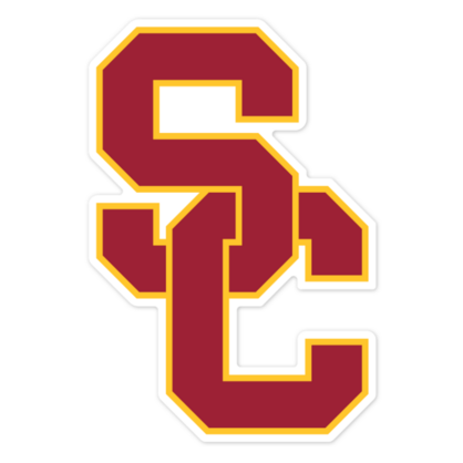 USC Trojans NCAA Logo Sticker