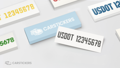 USDOT Decals Stacks