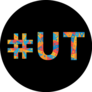 Utah Abbreviation Hashtag Mosaic Sticker