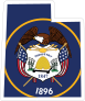 Utah Flag State Sticker