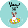Vacay Mode Jack Russell Sticker