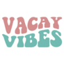 Vacay Vibes Retro Summer Sticker