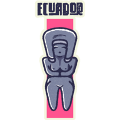 Valdivia Ecuador Text Sticker