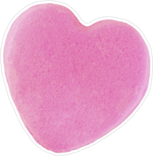 Valentines Day Candy Heart Sticker