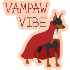 Vampaw Vibe Sticker