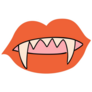 Vampire Bite Sticker