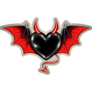 Vampire Heart Sticker
