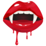 Vampire Lips Sticker