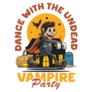 Vampire Party Sticker