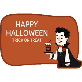 Vampire Serving Coffee Sticker