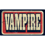 Vampire Sign Sticker