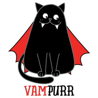Vampurr Sticker