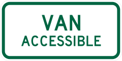 Van Accessible Sticker
