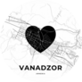 Vanadzor, Armenia, Map Sticker