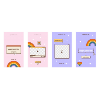 Vaporwave Set Y2k Aesthetic Old Computers Sticker 