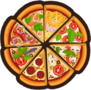 Variety Of Pizza Slices Sticker