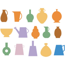 Various Ceramic Sticker