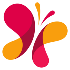 Vector Butterfly Abstract Logo