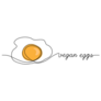 Vegan Eggs Sticker