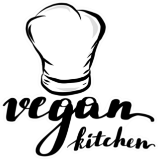 Vegan Kitchen With Chef Hat Sticker