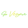Vegan Motivational Calligraphy Sticker