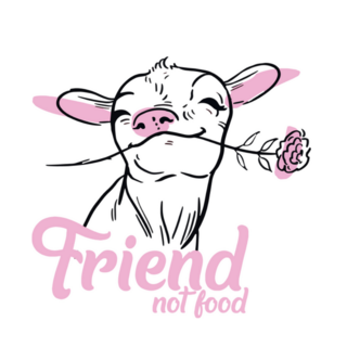 Veganism Friendly Animals Vegetarian Goat Sticker 