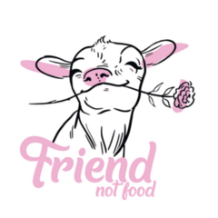 Veganism Friendly Animals Vegetarian Goat Sticker 