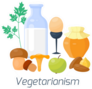 Vegetarianism Food Sticker