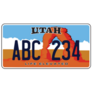 Vehicle Licence Plates In Utah Sticker