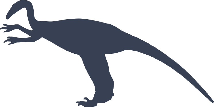 Velociraptor Dinosaur Sticker