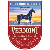 Vermont Emblem State Sticker