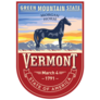 Vermont Emblem State Sticker