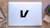 Vermont V Sticker on a Laptop (New) example