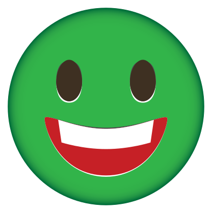 Very Happy Phone Emoji Sticker