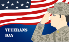 Veterans Day Rectangle Sticker