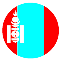 Vibrant Mongolia Flag Sticker