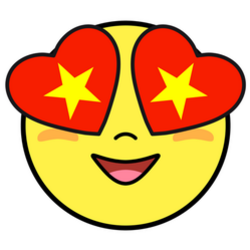 Vietnam Emoji Icon Sticker