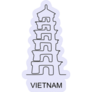 Vietnam Pagoda Temple Sticker