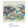 Village Busan Korea Sticker