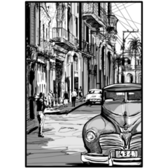 Vintage Havana, Cuba Sticker