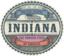 Vintage Indiana Sticker