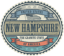 Vintage New Hampshire State Sticker