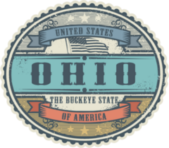 Vintage Ohio Sticker