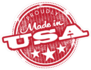Vintage Proudly Made In USA Sticker